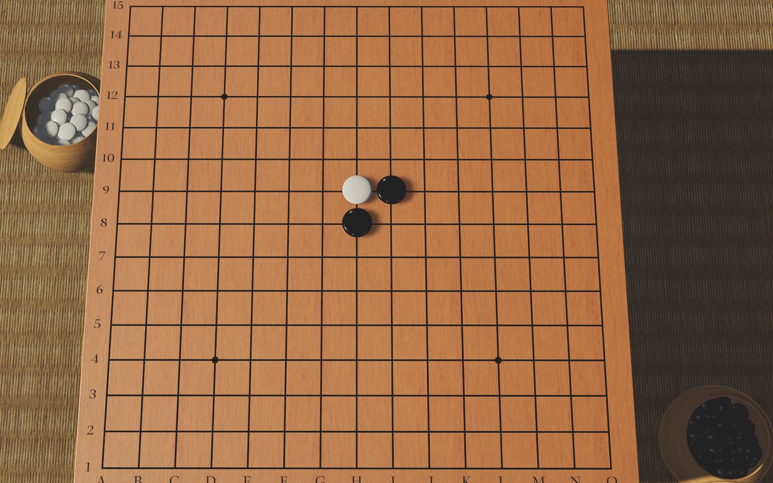 [图]五子棋“花月”基础定式合集