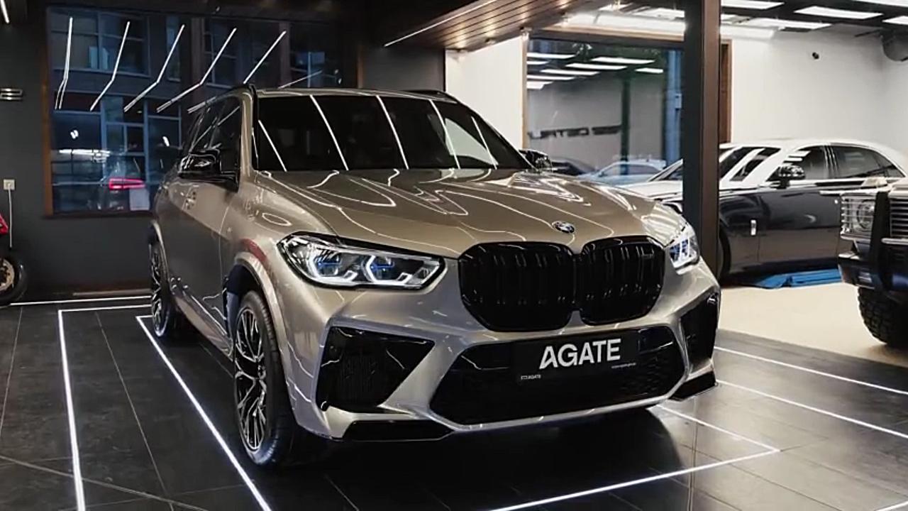 2020款宝马x5m高清细节外观测评