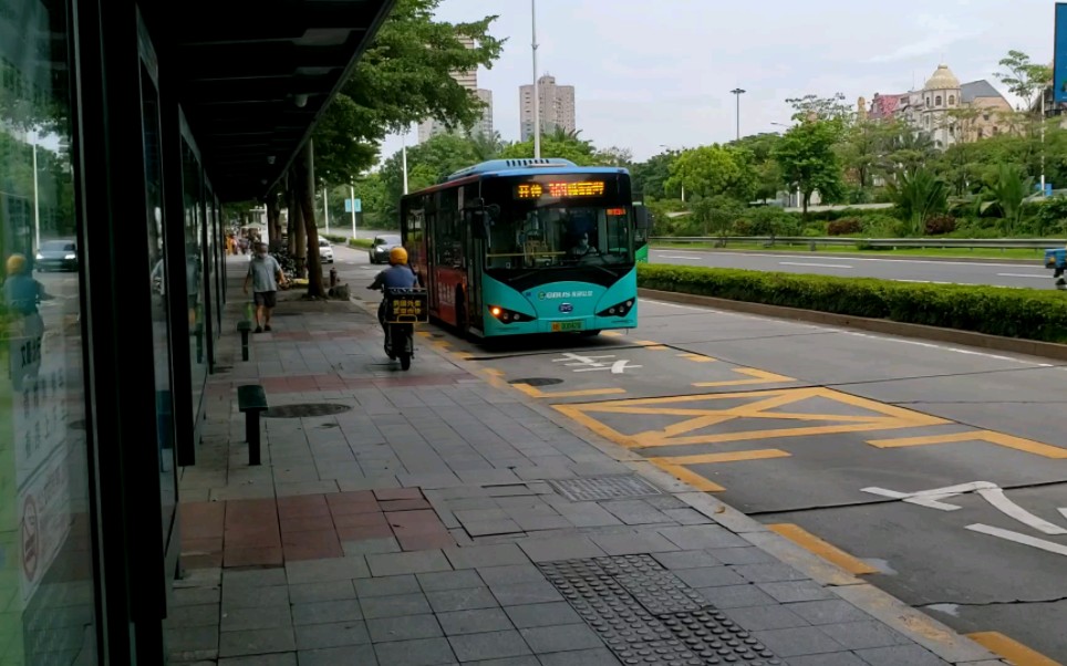 【深圳公交】369路进出站(2022.9.8摄)