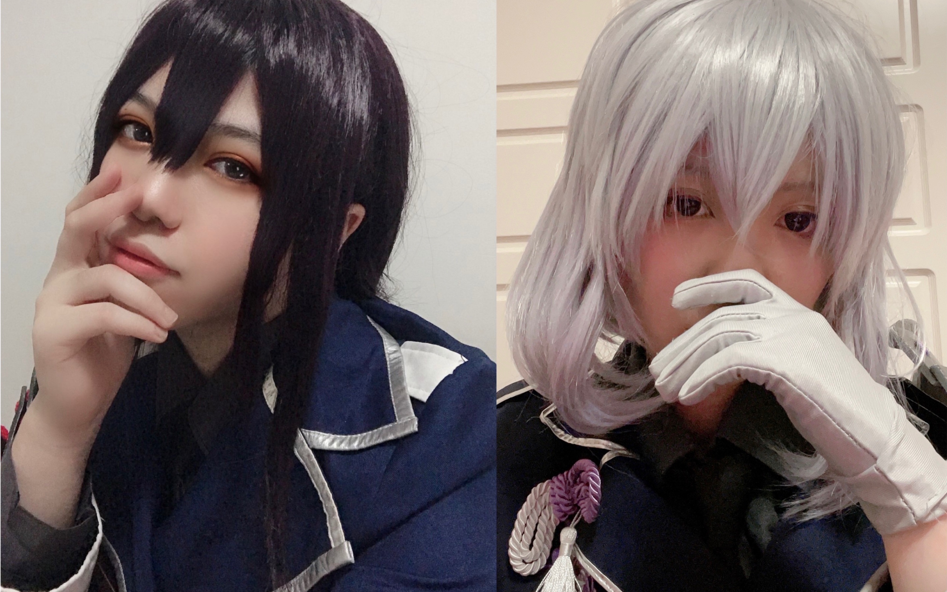 【刀剣乱舞】cos注意 兄弟间的默契【鲶尾藤四郎/骨喰藤四郎】_哔哩