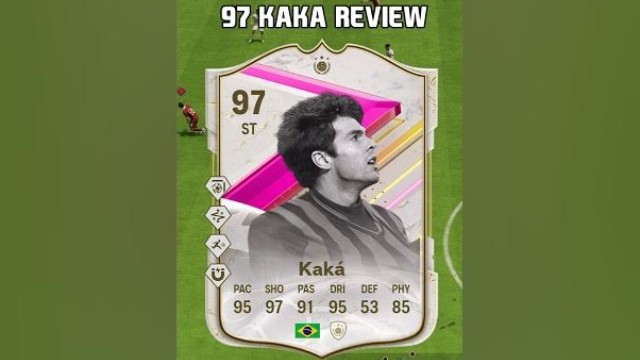 【FC24评测】FUTTIES传奇卡卡Kak㡥ˆ˜表现AmpereMks哔哩哔哩bilibili