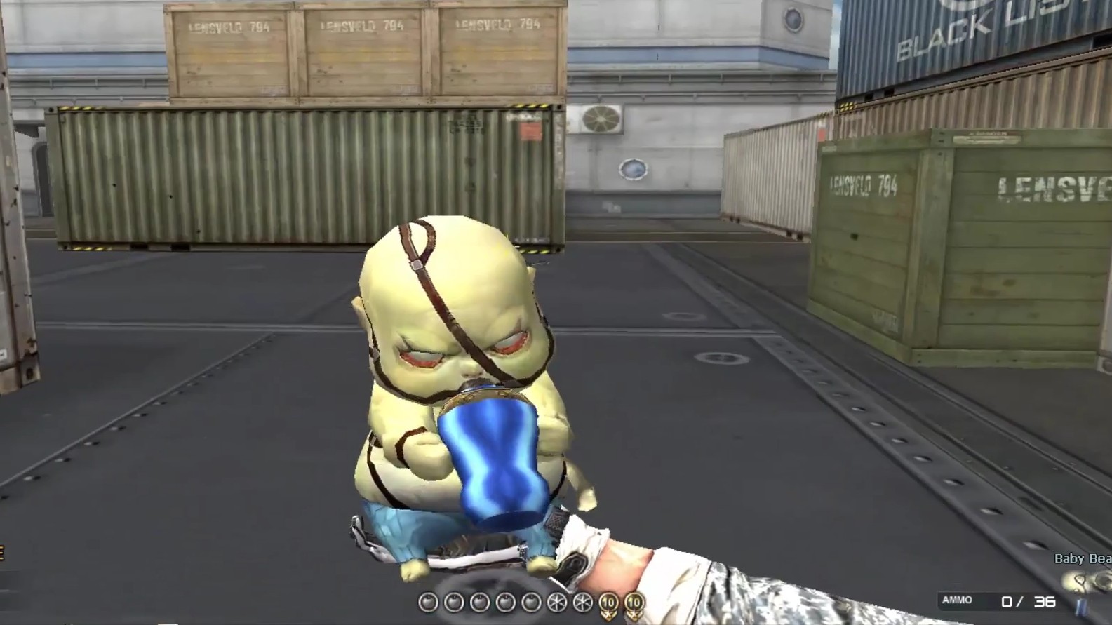 mod - cf - 叼着奶瓶的枪(憎恶屠夫噗噗枪)了解一下喽～_哔哩哔哩