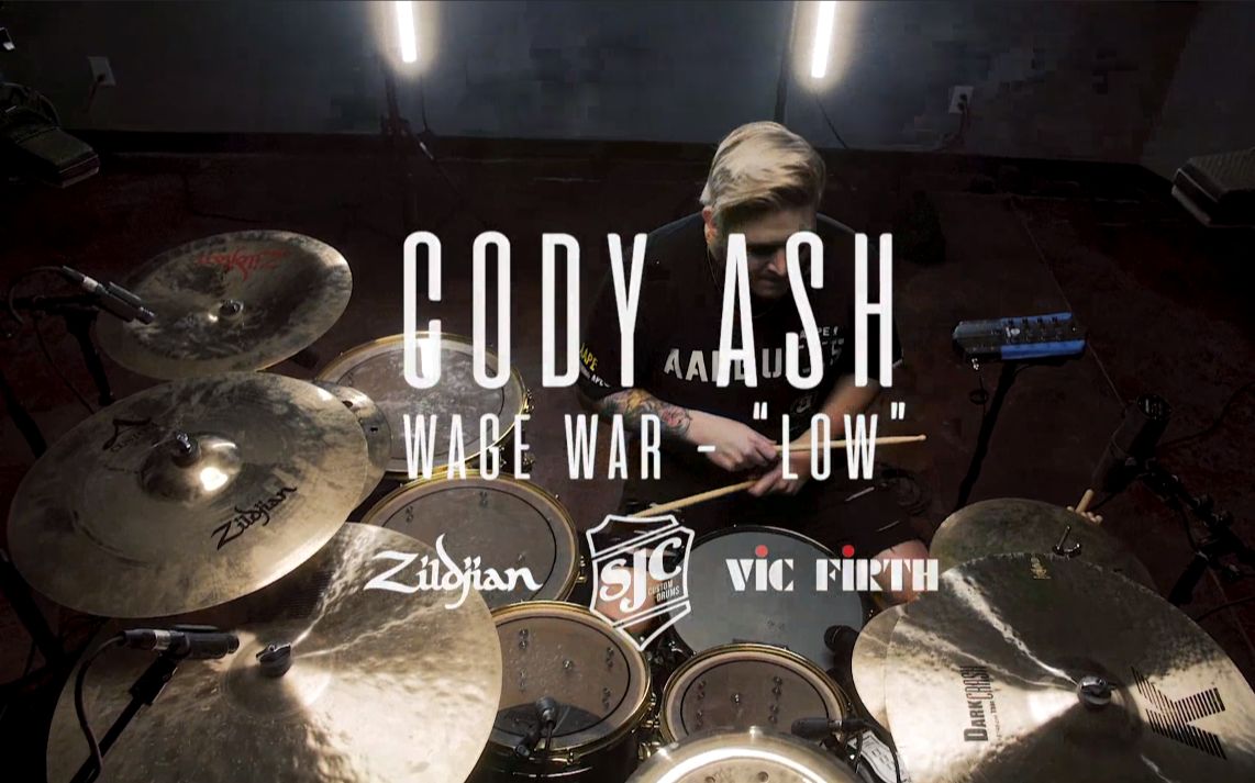 架子鼓你们喜欢的大帅逼微胖界扛把子金属核wagewarlowbycodyash