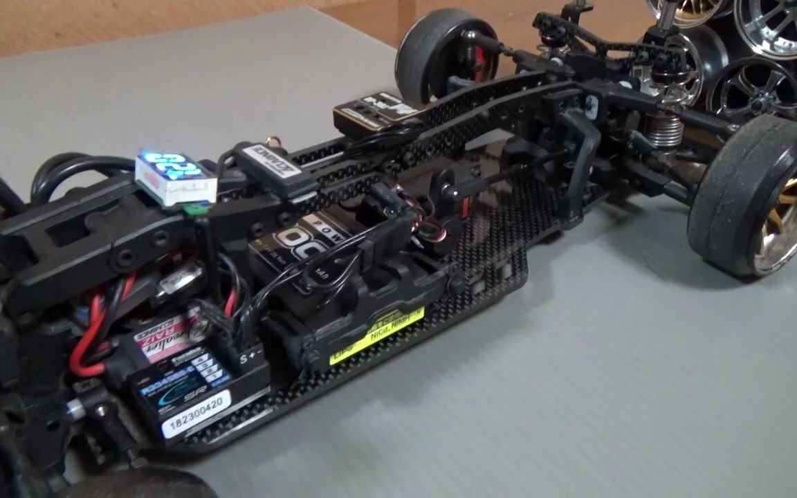 1/10后驱漂移车架-mst rrx 2.0 s(全尼龙碳纤维最大轻量化)