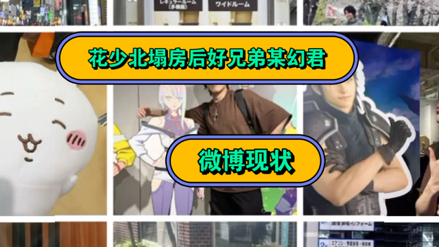 花少北塌房后"好兄弟"某幻君微博现状