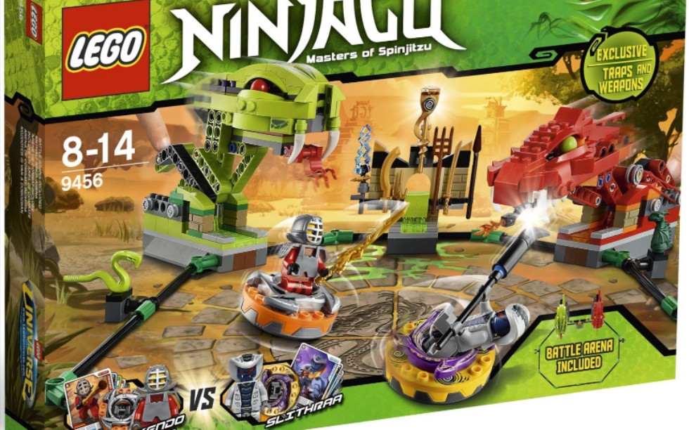 乐高 幻影忍者 9456 旋转机之战 速组评测