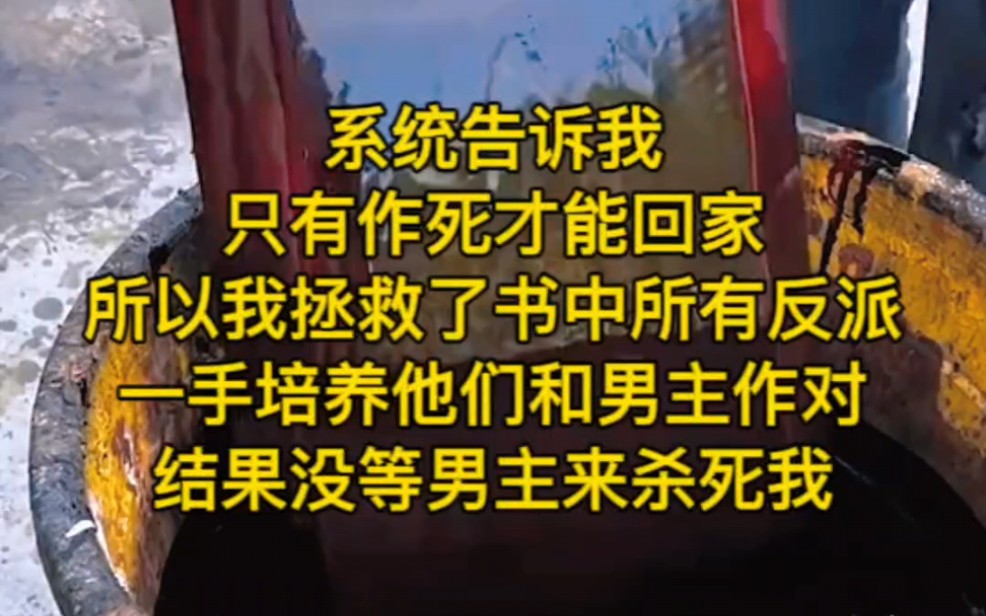 [图]《归途马甲》3：系统告诉我只有作死才能回家，所以我拯救了书中所有反派，一手培养他们和男主作对，结果没等男主来杀死我