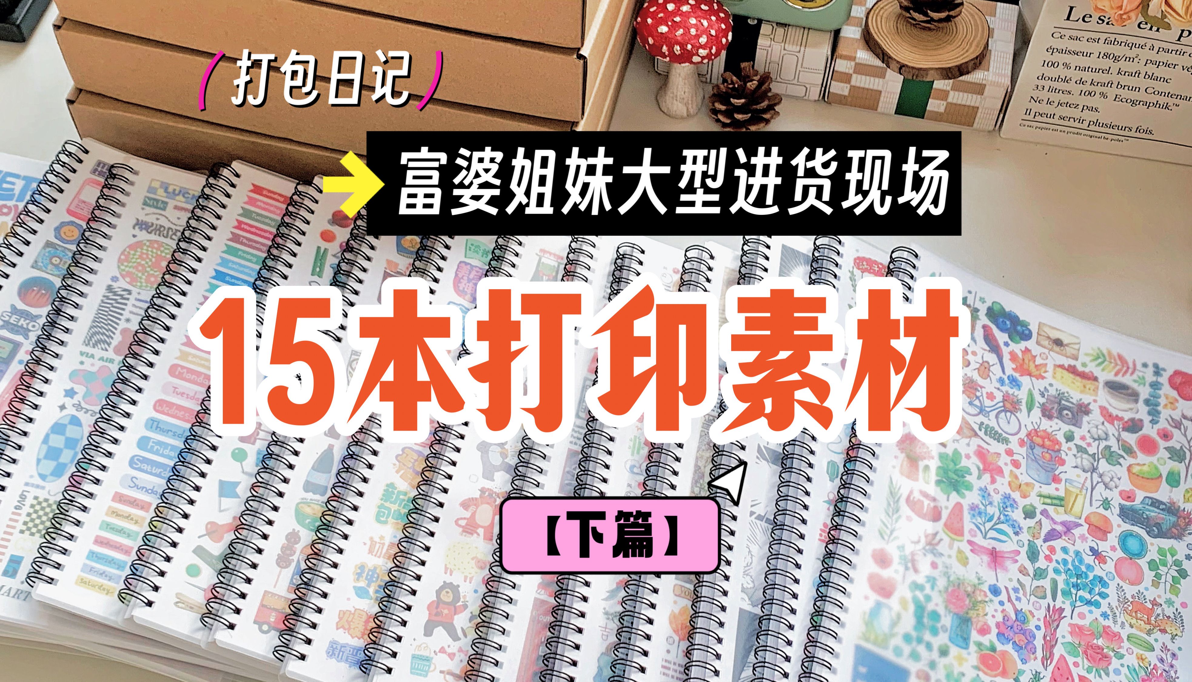 縢洋打包 | 富婆姐妹的15本素材下篇 | 快乐具象化𐟘†哔哩哔哩bilibili