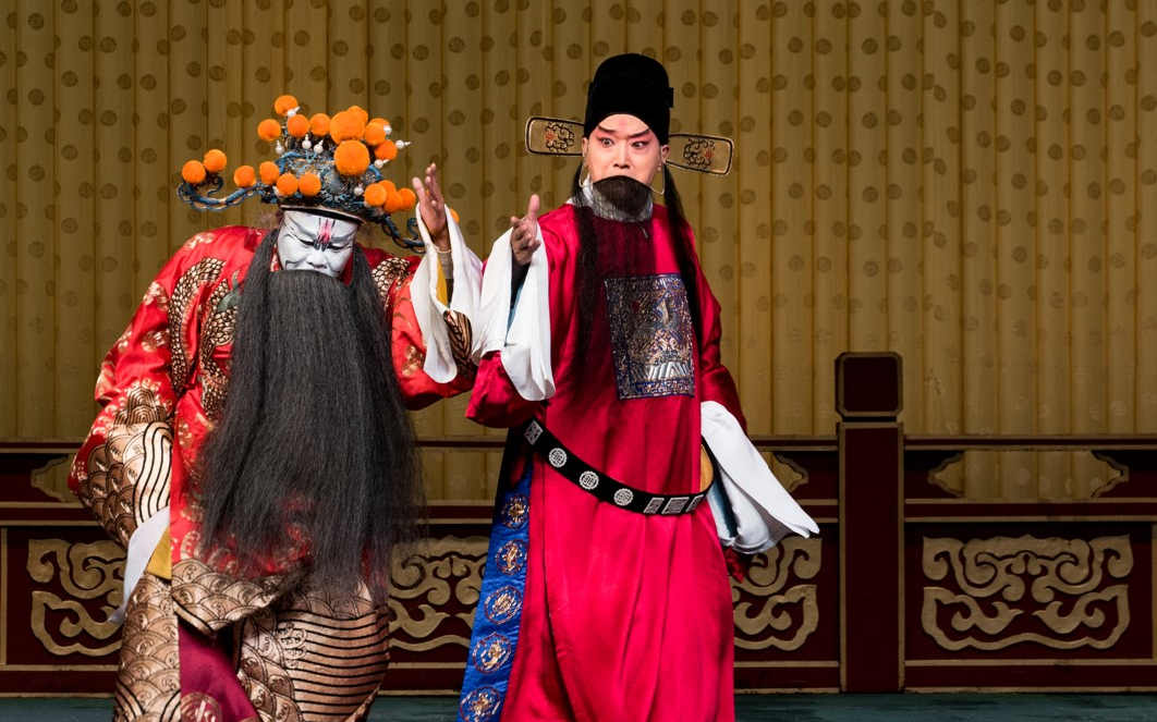 05,长安大戏院奚派老生张建峰首演《打严嵩》,马派奚唱,别有一番味道