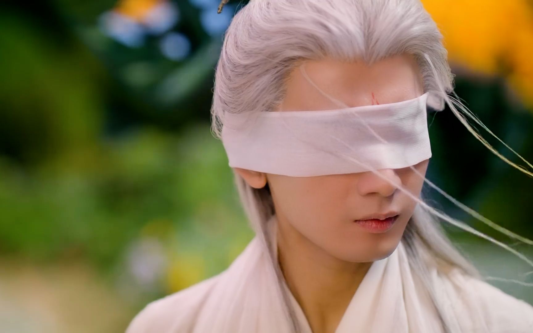 【沉香如屑|成毅】绝美白发小瞎子!谁能不心动!