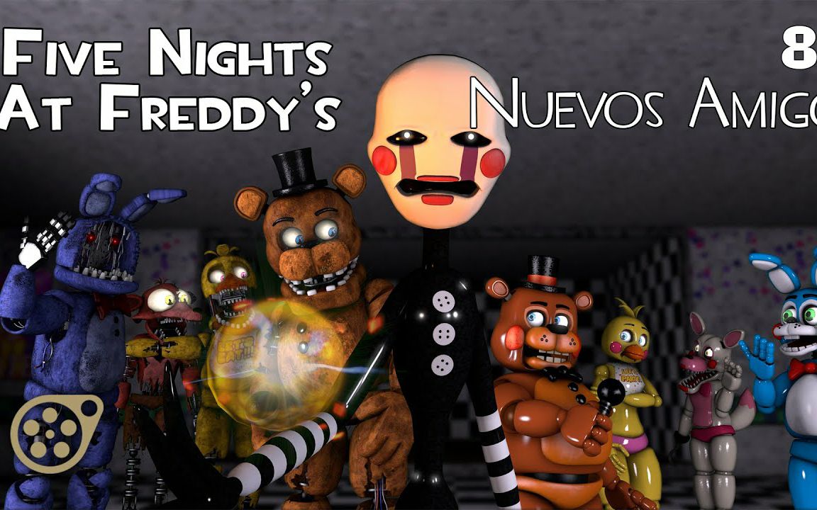 [图][SFM](中文翻译) Episodio 8 Nuevos Amigos - Five Nights at freddy's 原作:Lipse