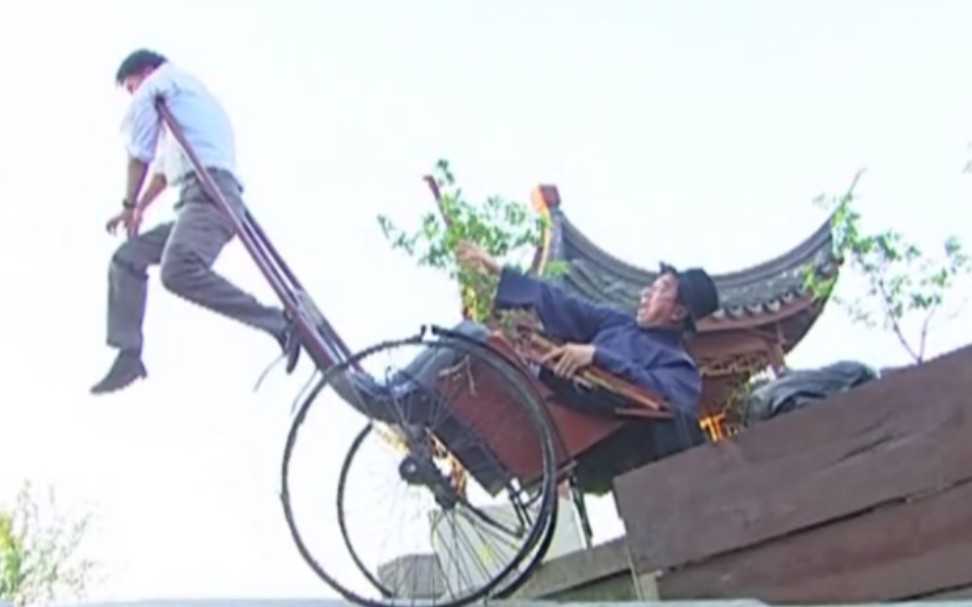 杜飞拉黄包车,笑料百出-情深深雨濛濛17-1