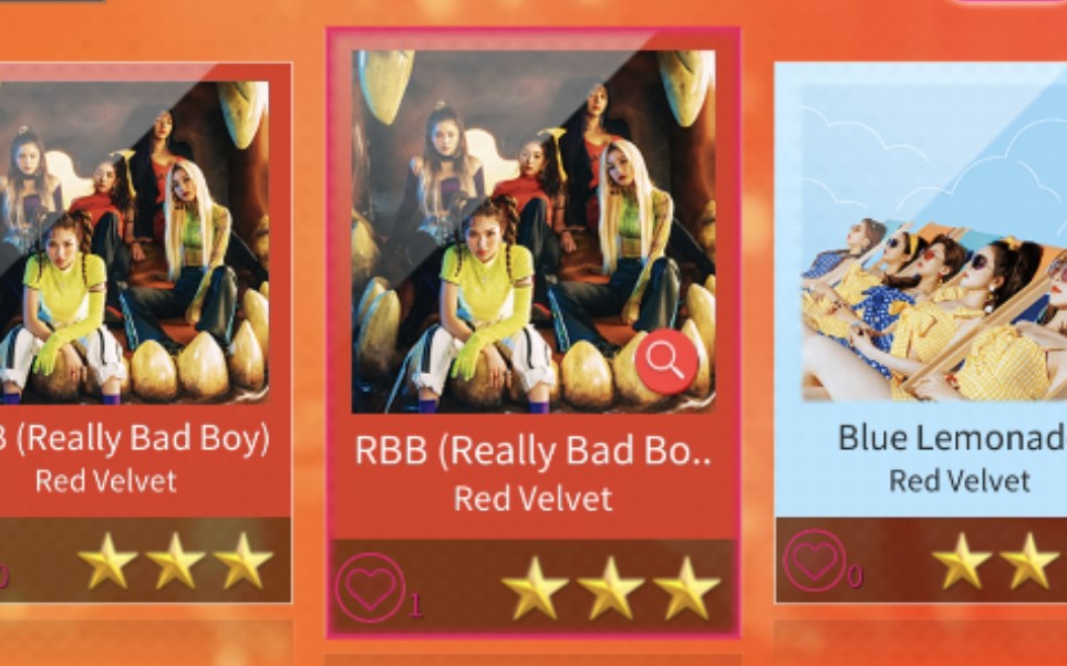 [图]Superstar smtown【Red Velvet】——RBB(Really Bad Boy)(English Ver.)（hard）