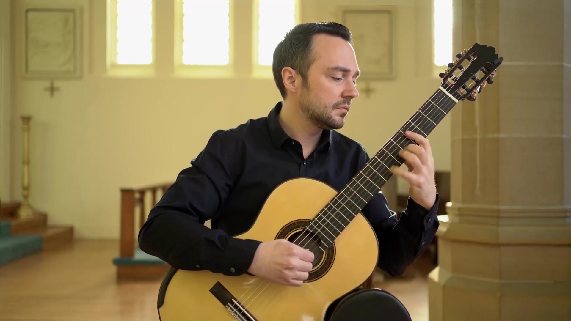 古典吉他-巴赫 bwv 997 prelude, sarabande, gigue & double by drew