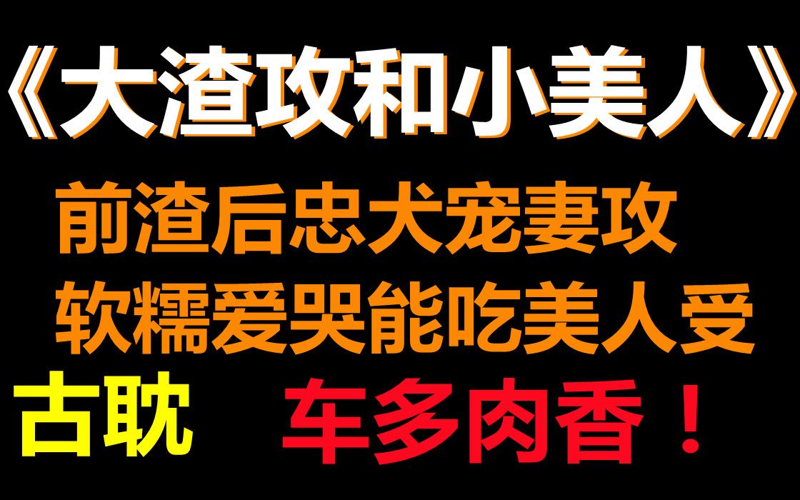 【海棠推文】前渣后忠犬宠妻攻X软糯爱哭能吃美人受,渣攻不断真香,最终进化成忠犬,非双性,姐妹们快冲了哔哩哔哩bilibili