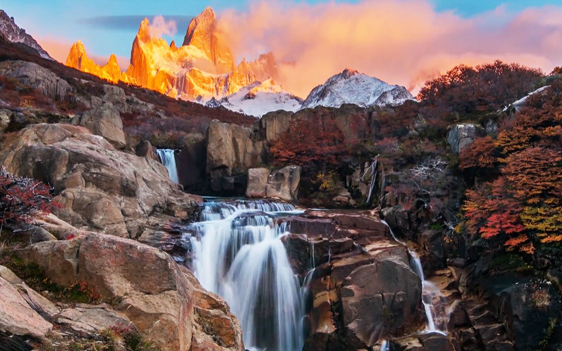 8k视觉无人机航拍地球美景每一帧都美如画