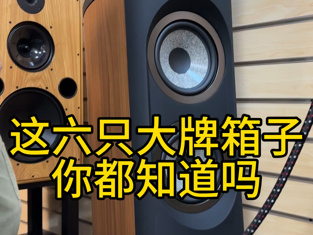 这几个大品牌音箱,你最多能说出多少个品牌加型号!#发烧hifi[话题]# #发烧音响[话题]# #hifi[话题]# #发烧友[话题]#哔哩哔哩bilibili