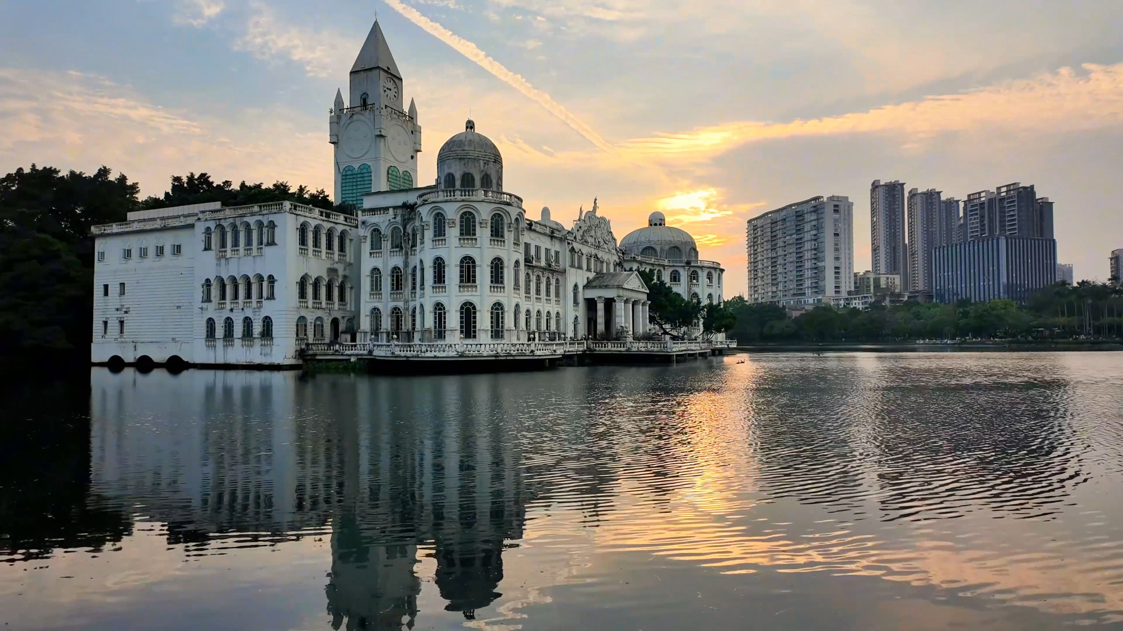 流花湖公园正门图片图片