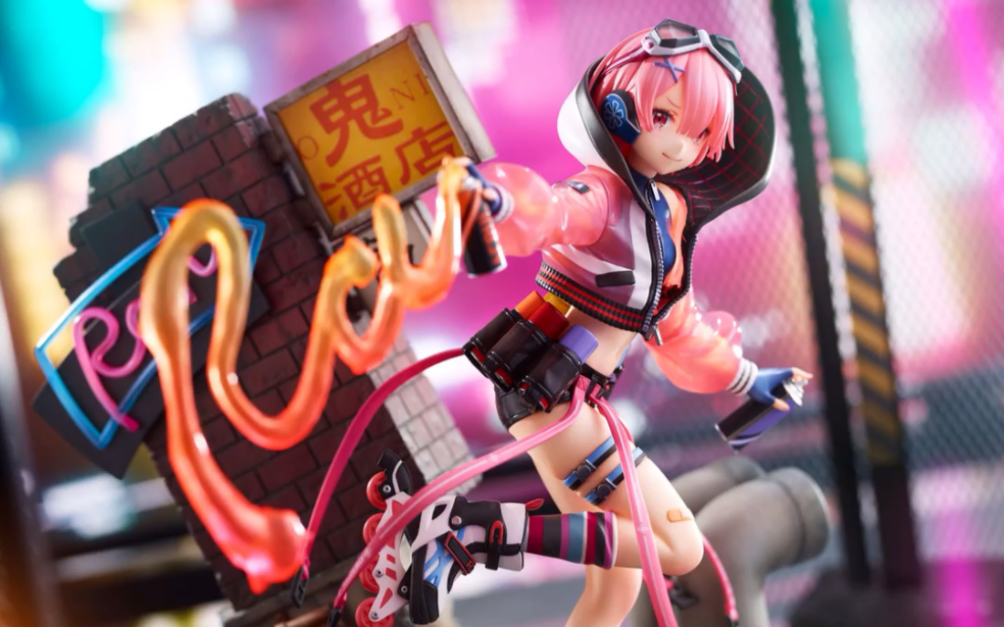 ssf re:从零开始的异世界生活 拉姆 霓虹都市ver. 1/7 手办