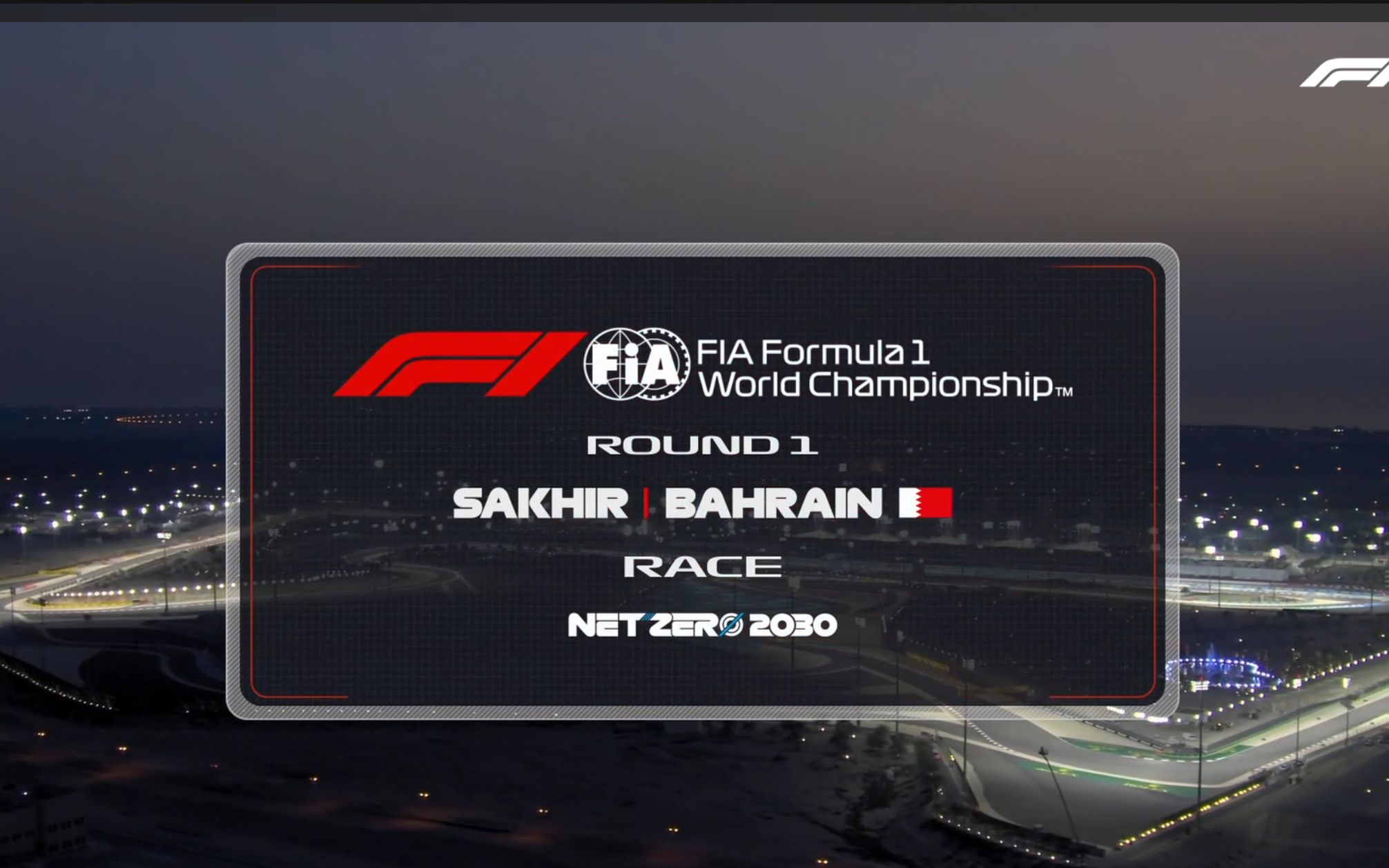 [图]【高清F1】F1 2023年 R01 巴林大奖赛 正赛 官方解说！