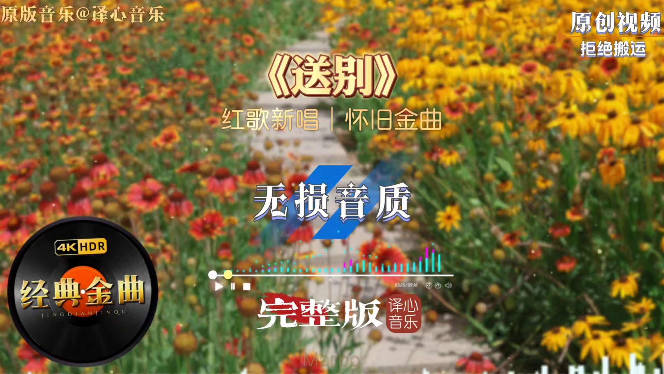 红歌全新编曲，一曲送别声声绵长，离愁意境与红色情怀相互交融