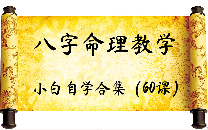 八字命理基础教学小白到实战合集哔哩哔哩bilibili