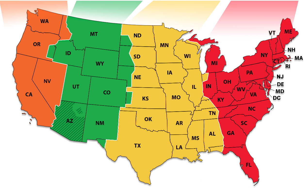 [图]少儿英语：美国50州介绍  US States Learning Video