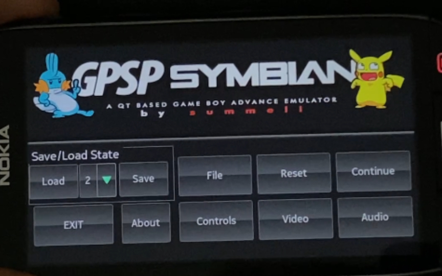 塞班3 QT GBA模拟器 gpsp v0.72+ 最新版哔哩哔哩bilibili