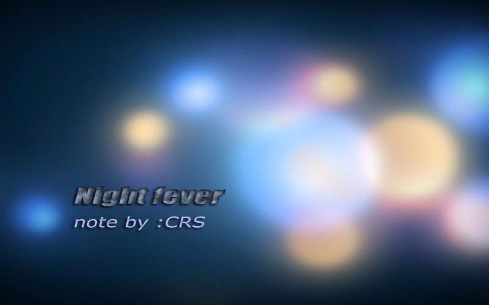 O2JAM Night fever_音游热门视频