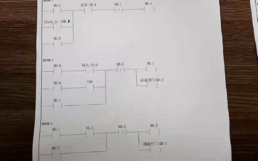 PLC程序电动大门案例哔哩哔哩bilibili