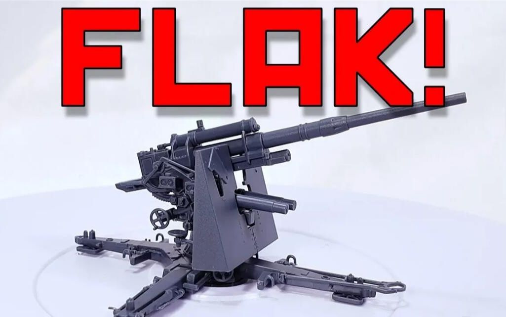 8cm flak 37 防空炮[28mm]_哔哩哔哩 (゜-゜)つロ 干杯~-bilibili