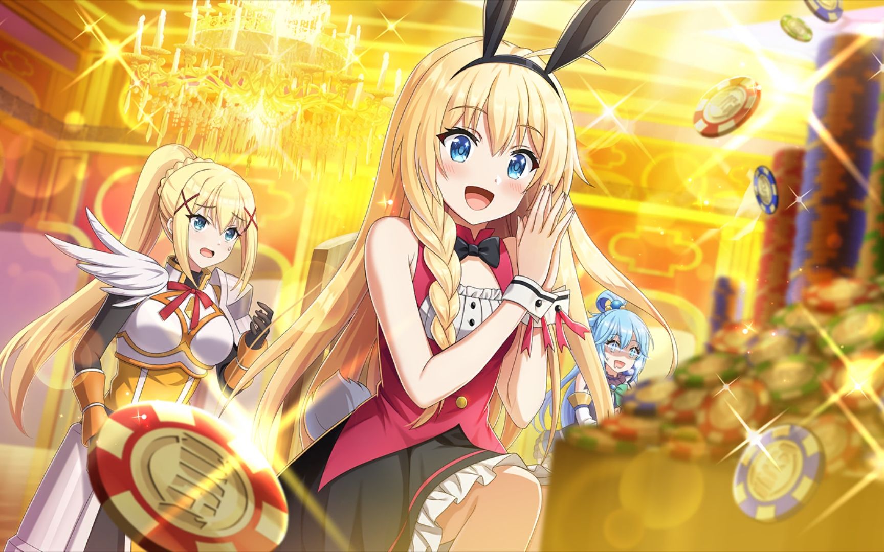 【素晴手游!】为兔女郎爱丽丝和克里斯献上60连!