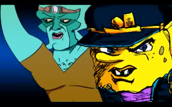 【jojo】我 承太宝宝 揍扁了 派大星