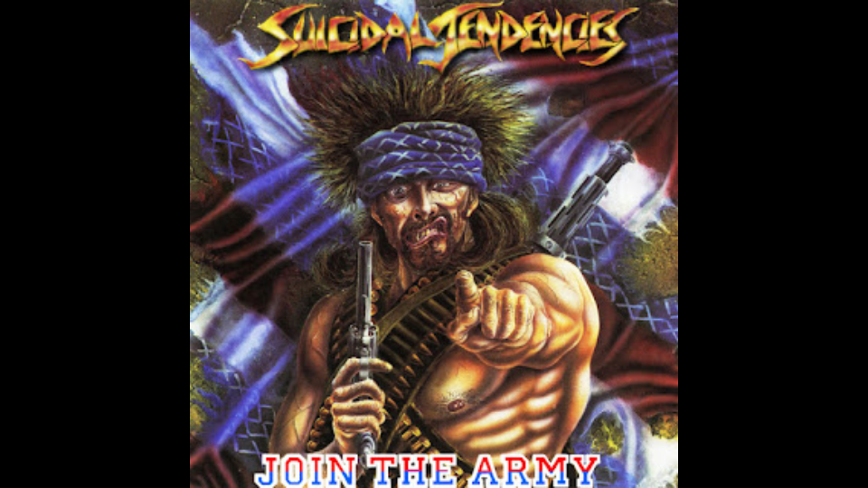 【TotalThrash】中国全敲击金属乐杂志 人生必听一百张 一专一首018 Suicidal Tendencies  Join the Army哔哩哔哩bilibili