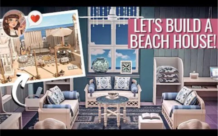 <屁屁诶>Beach House Interiors + Exteriors 【Miss Acnh】动森2.0 动森dlc 集合啦!动物森友会 动物之森单机游戏热门视频