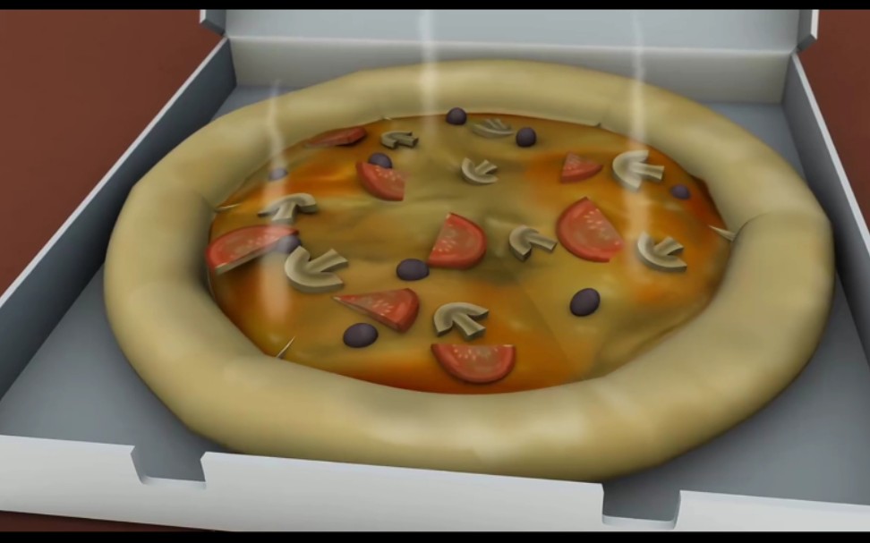 加菲猫完美披萨图片