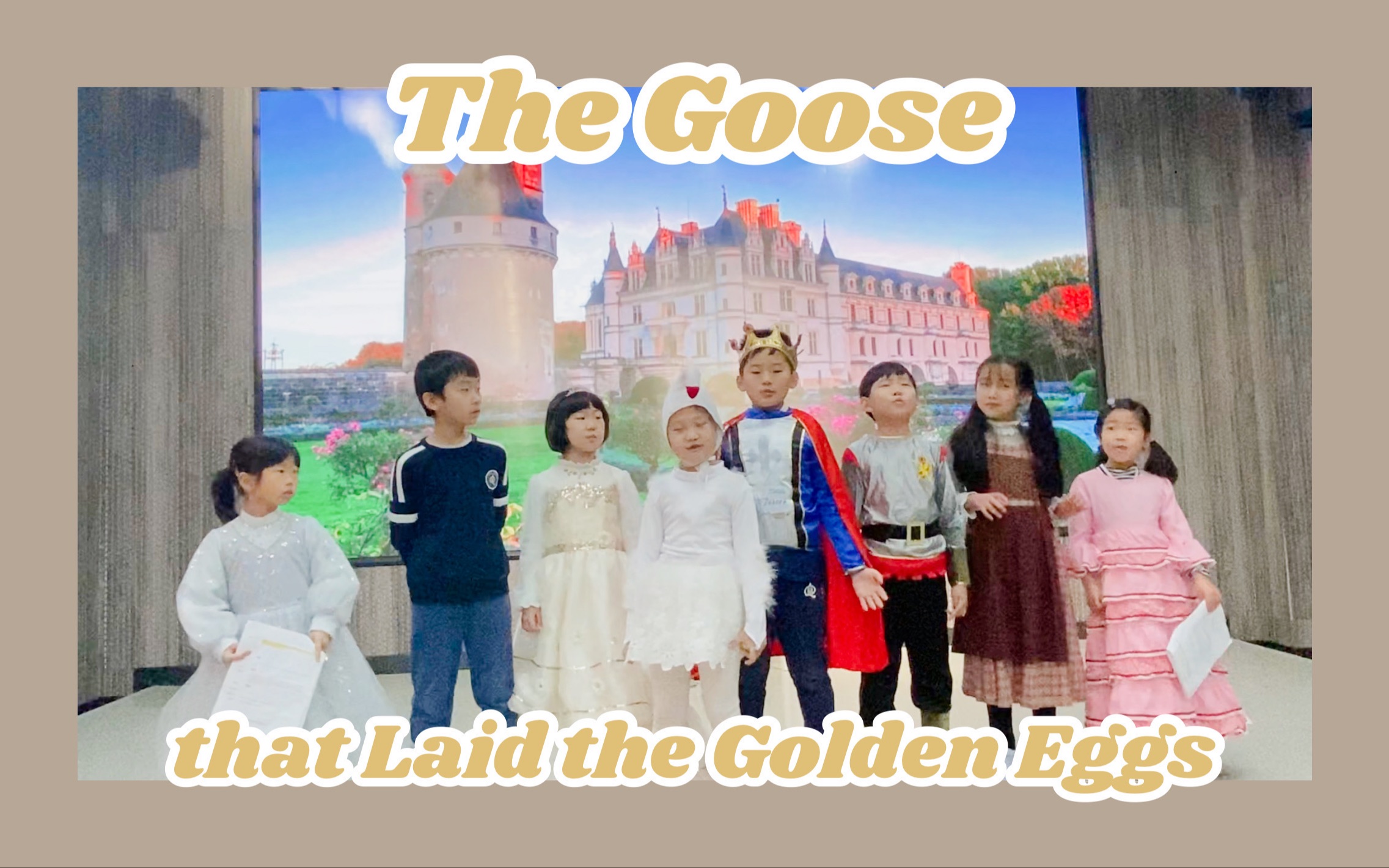 英文小话剧 The Goose that Laid the Golden Eggs哔哩哔哩bilibili