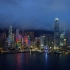 「Grand scenery」-在维多利亚港上空俯瞰香港中环「夜景」