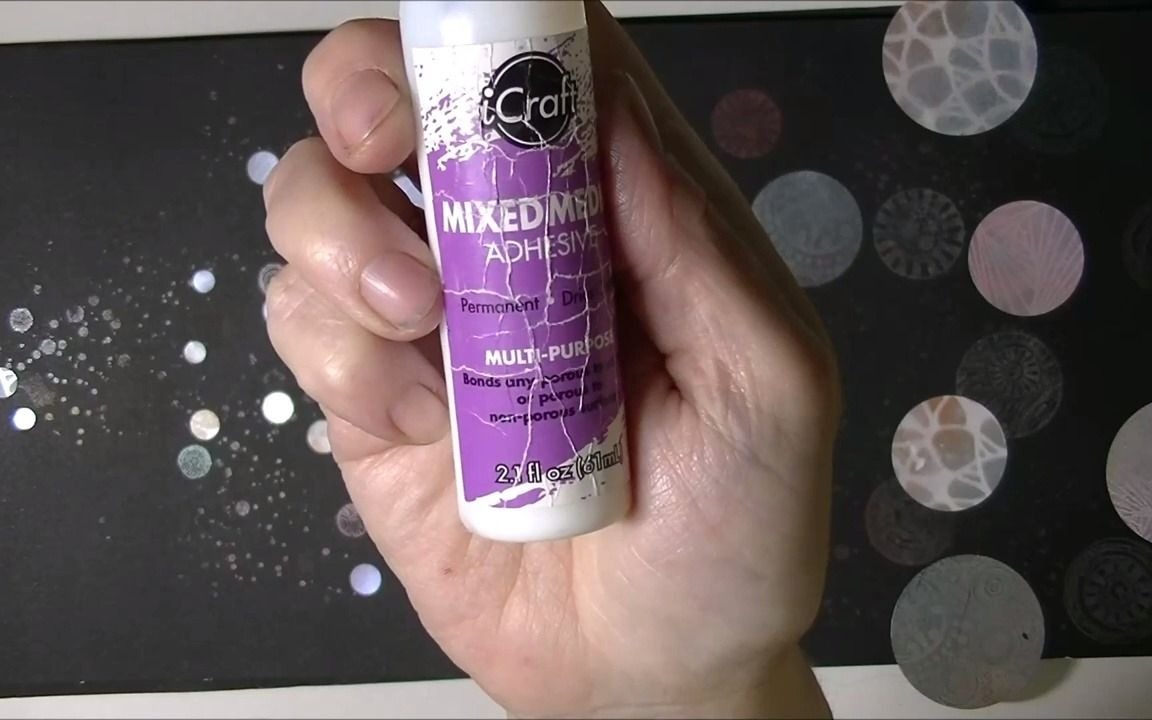 《搬运youtube》gel printing with perfect pearls by ana bondu