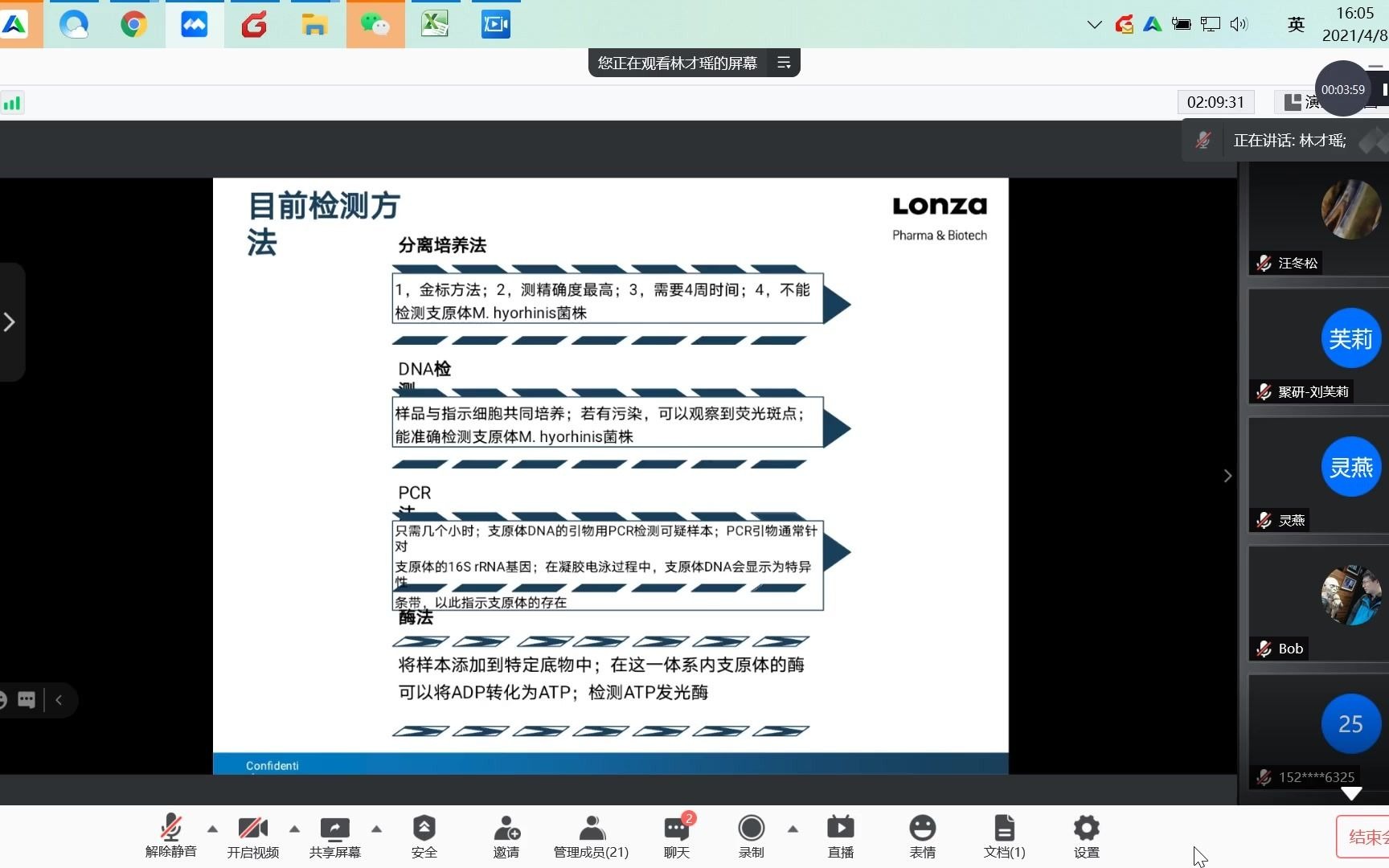 快速支原体检测LONZA哔哩哔哩bilibili