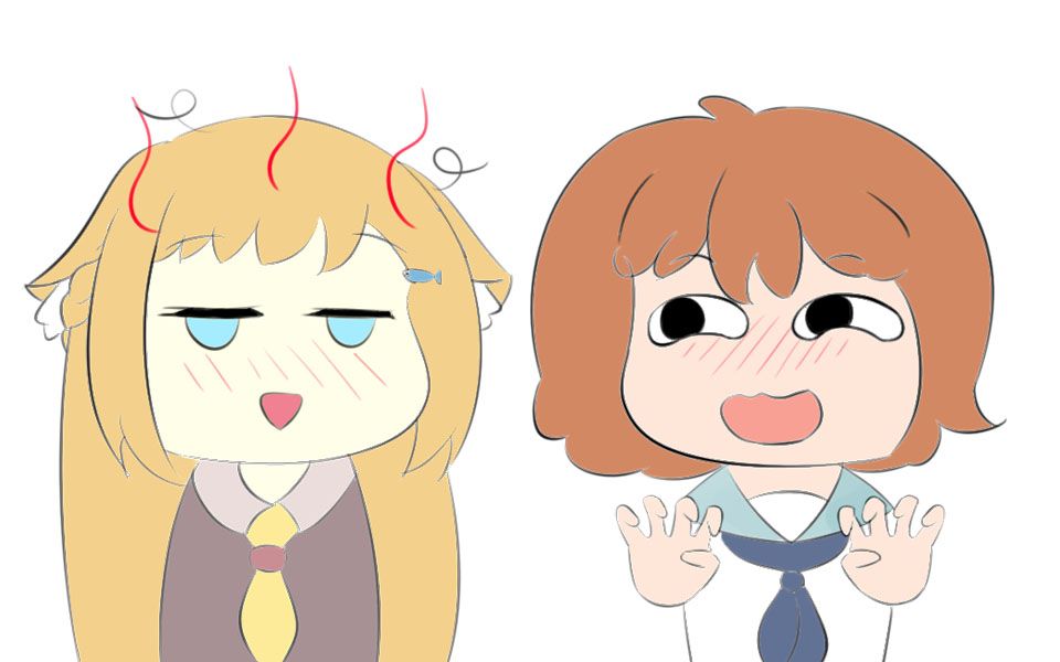 痴憨哎嘿嘿小妹妹别跑啊猫猫hanser酱你不要这样再过来我就要