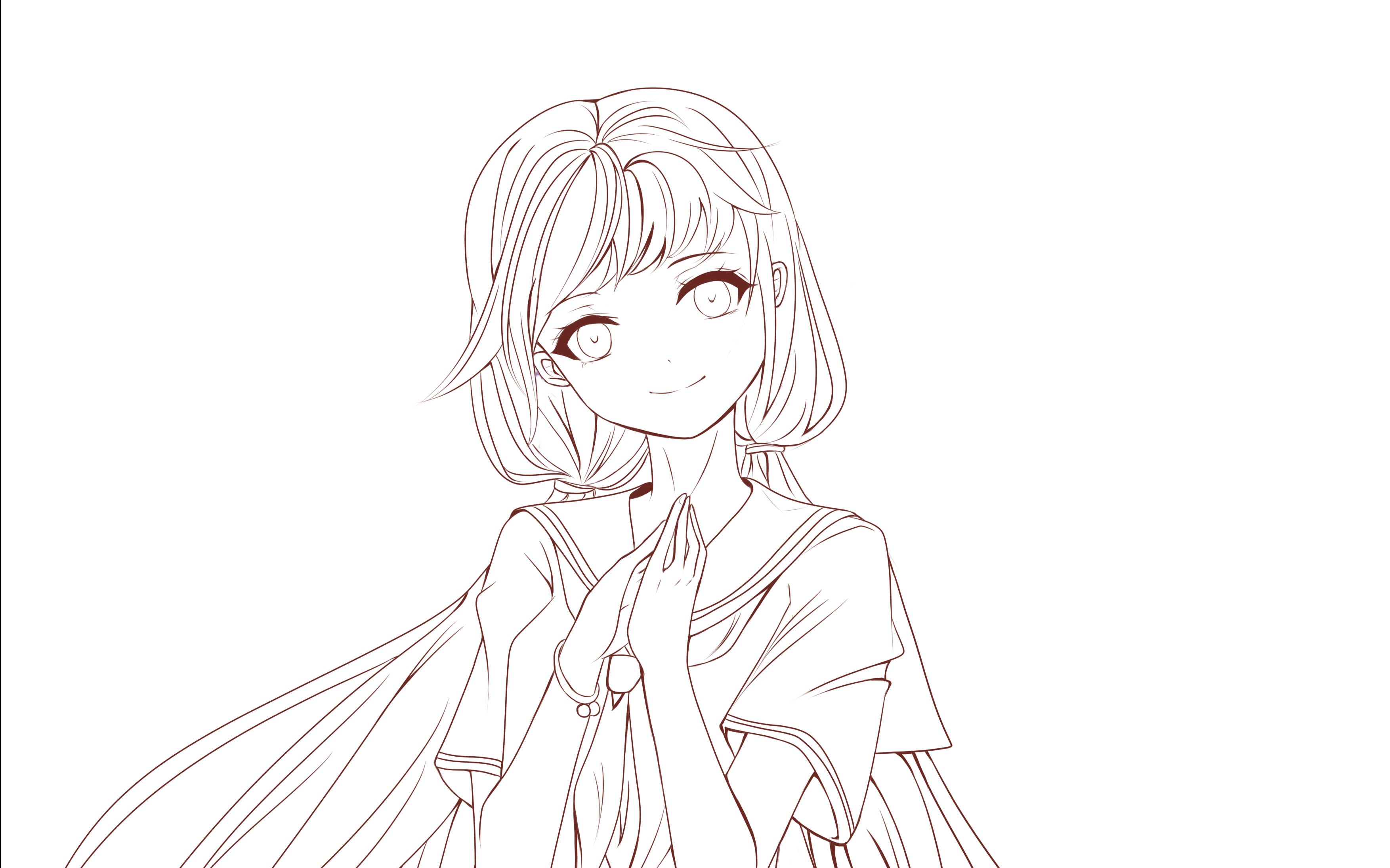 画渣的上色过程,顺便拜个早年