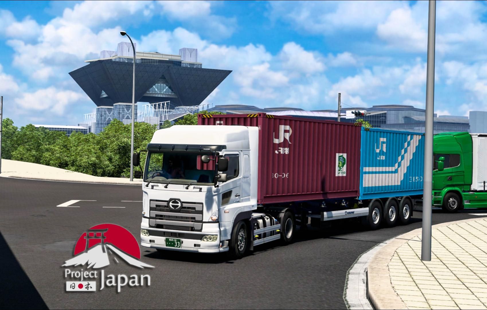 《欧洲卡车模拟2》从德岛县运一车醋到东京都去  日本地图 | Euro Truck Simulator 2哔哩哔哩bilibili欧洲卡车模拟2实况解说