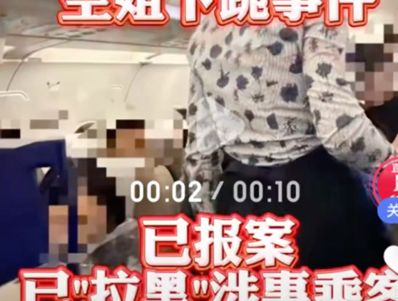 绝不姑息！东航正式报案，闹事旅客直接被拉黑禁飞，机舱撒野付出代价！扰乱航班秩序，侵害机组尊严必究