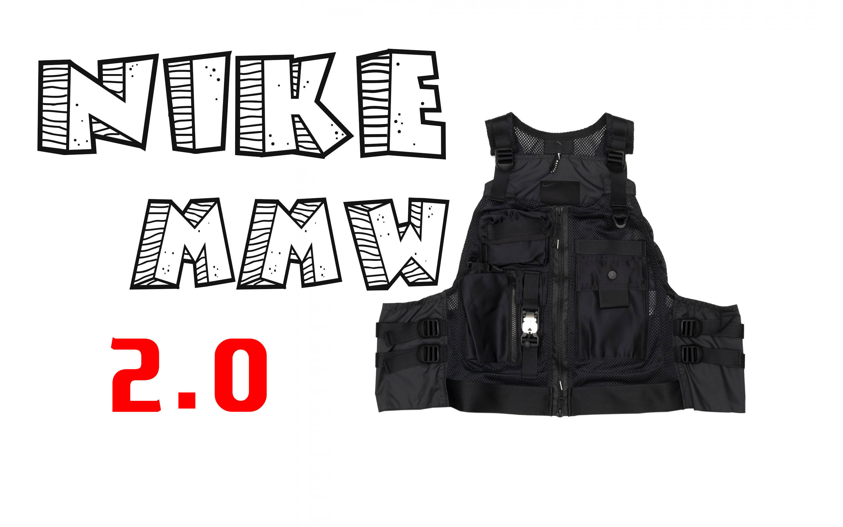 nike/mmw战术背心是啥—机能初体验(附mmw全系列试穿)_哔哩哔哩 (゜