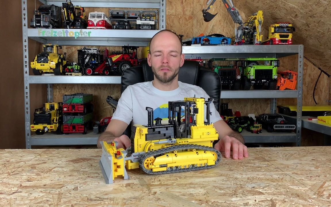 小松 履带式推土机 lego乐高 technic科技/机械 moc
