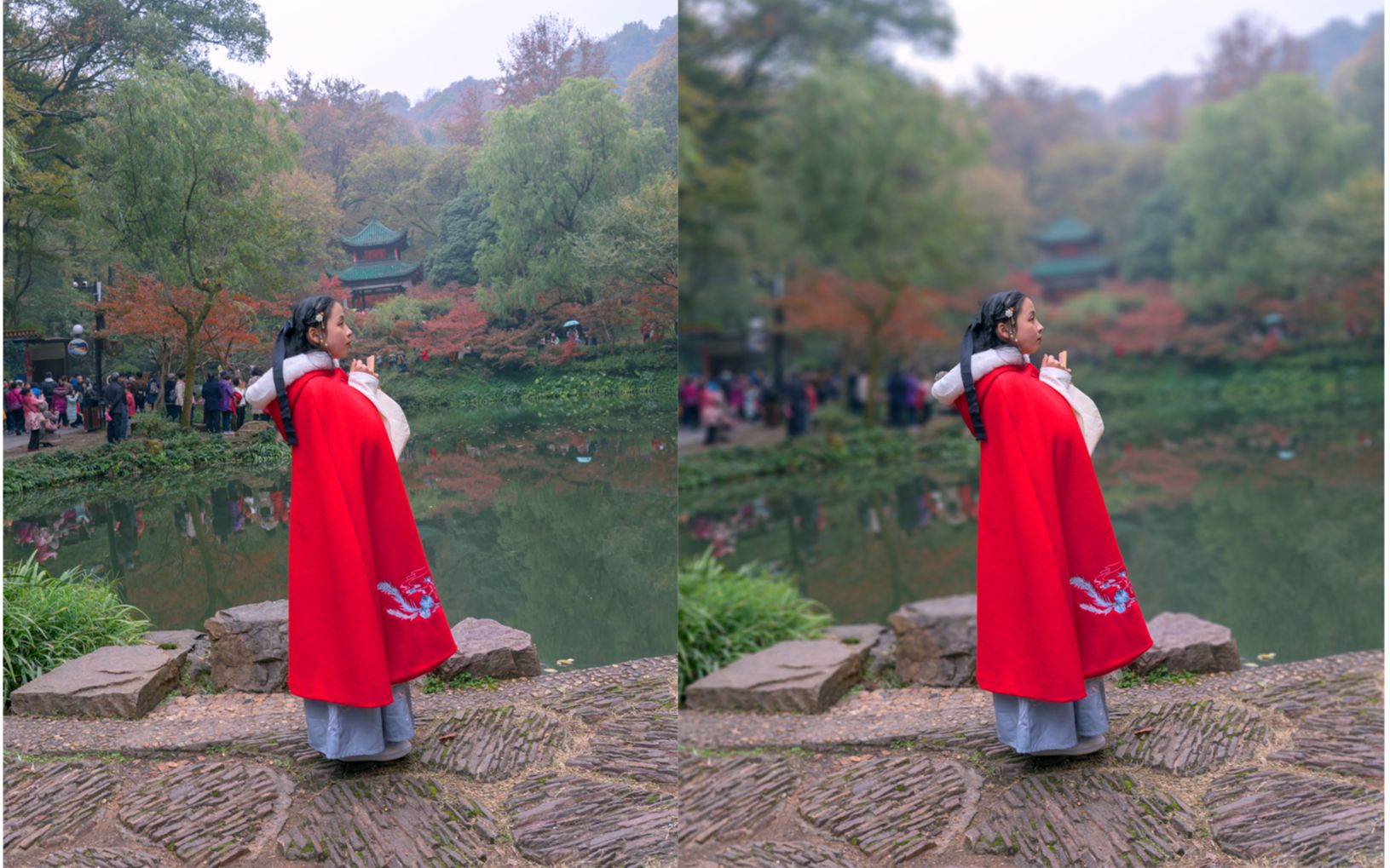 只能通过拍摄来让背景虚化其实用ps也能轻松达到背景虚化的效果