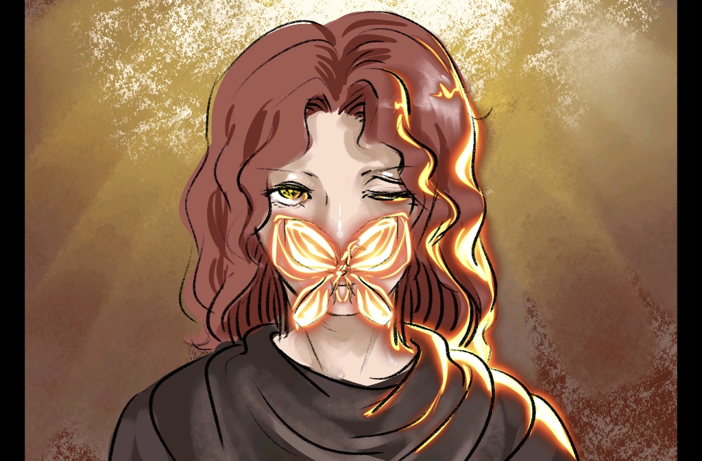 【法环手书】【凄美地】凄美交界地,是那火星蝶搬扑向火焰的女孩,也是