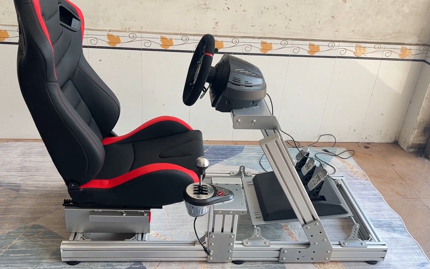 VRS RACING STAND铝型材模拟赛车游戏方向盘模拟器座椅支架安装视频-VRS模拟赛车支架-VRS模拟赛车支架-哔哩哔哩视频