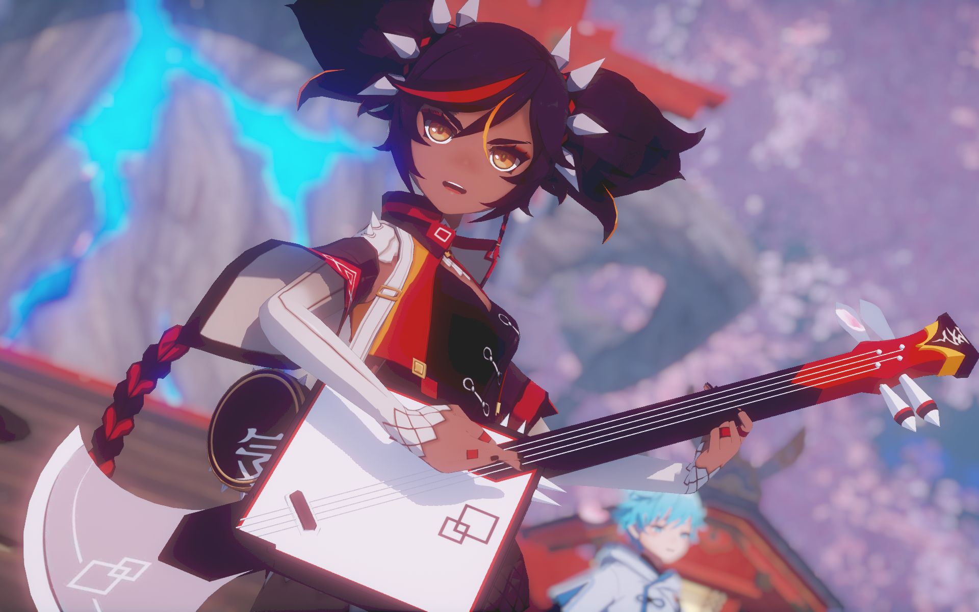 活动  【原神mmd】"璃月搖滾巨星辛焱,參上!